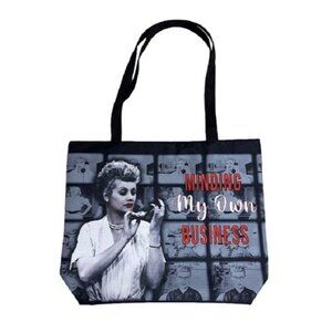 New I Love Lucy My Business Tote Bag Large Shoulder Beach Gift Handbag Messenger